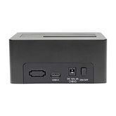 TRIPP LITE USB-C to SATA Quick Dock - USB 3.1 Gen 2 (10 Gbps), 2.5/3.5 in. HDD/SDD, Thunderbolt 3 Compatible